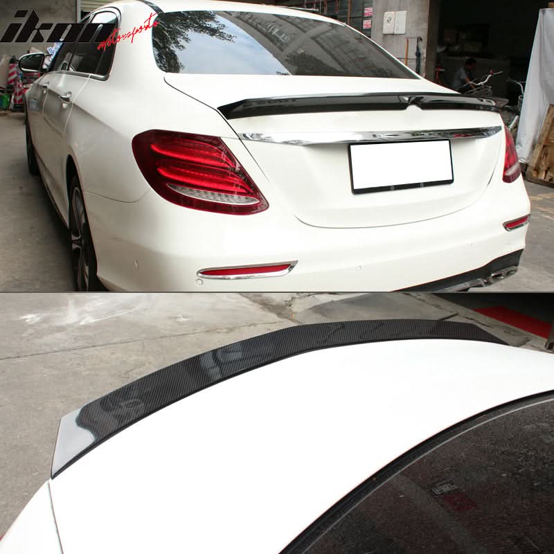 2017-2023 Mercedes-Benz E Class W213 E43 Veath Trunk Spoiler MCF - Image 5