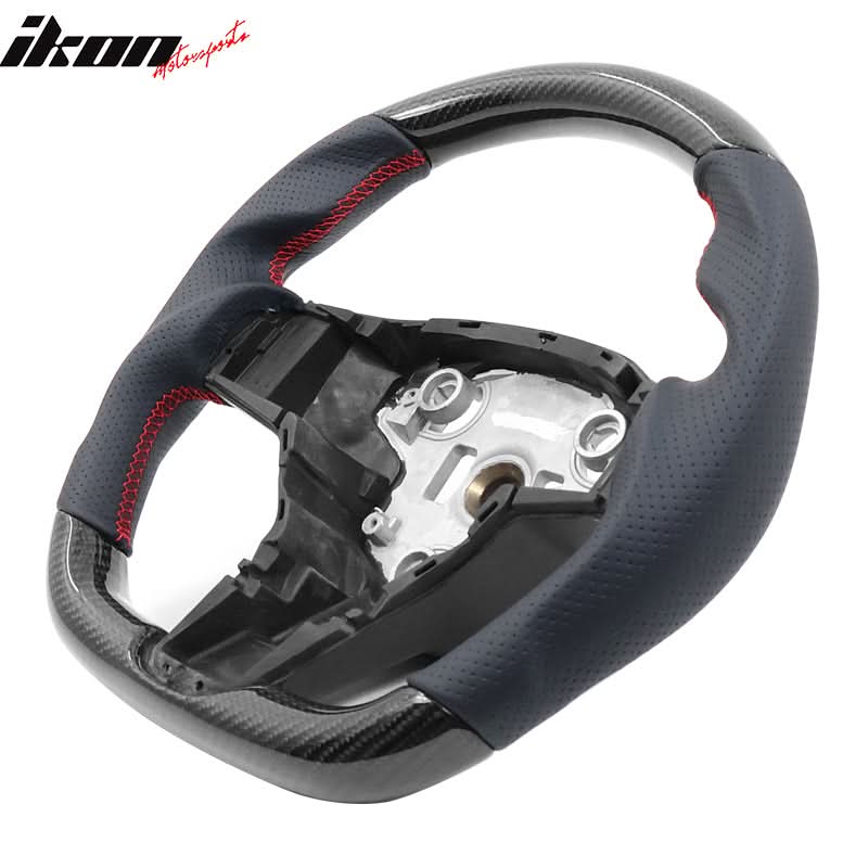2017-2023 Tesla 3 Y Carbon Fiber Steering Wheel - Image 12