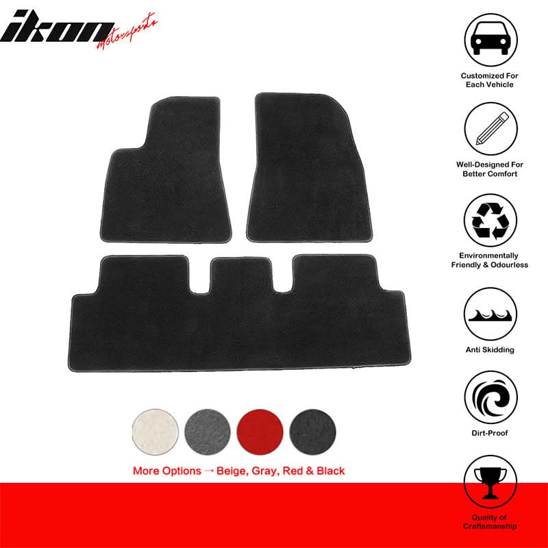 2017-2023 Tesla Model 3 Floor Mats Carpets - Image 18