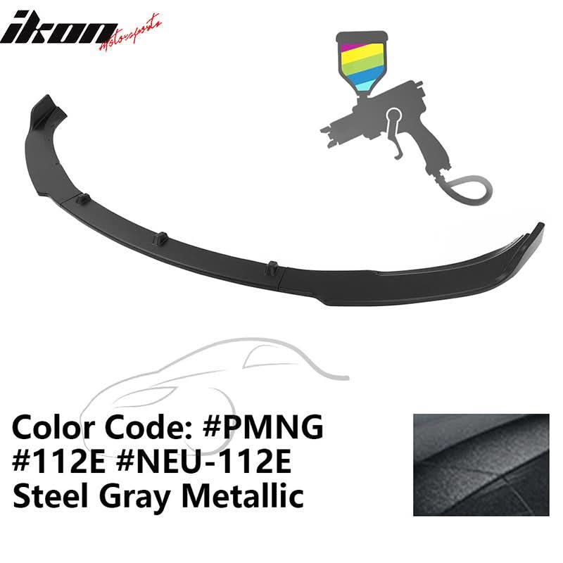 2017-2023 Tesla Model 3 IKON Style Painted Front Bumper Lip PP - Image 2