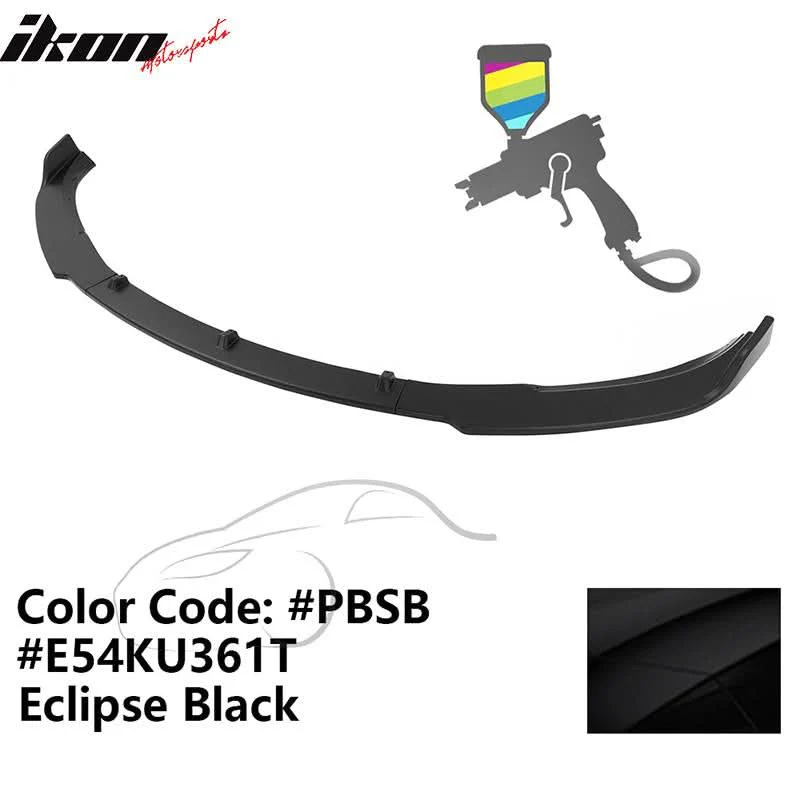 2017-2023 Tesla Model 3 IKON Style Painted Front Bumper Lip PP - Image 6