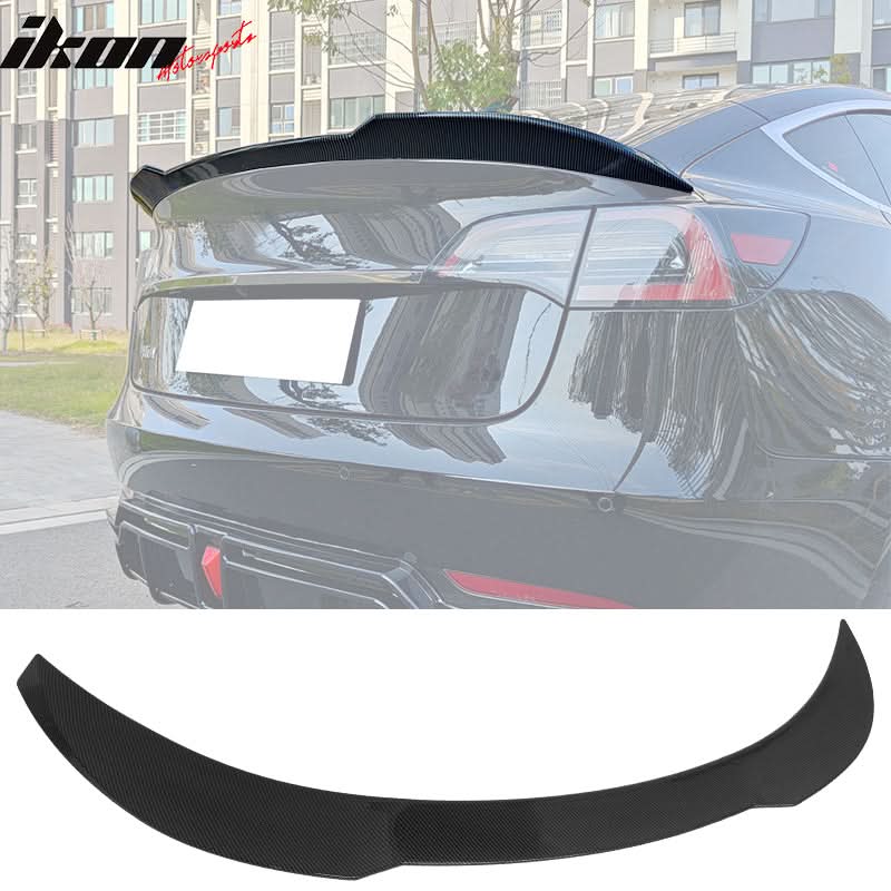 2017-2023 Tesla Model 3 Performance Style Trunk Spoiler - Image 12