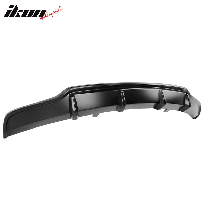 2017-2023 Tesla Model 3 V Style Unpainted Rear Bumper Diffuser ABS - Image 2