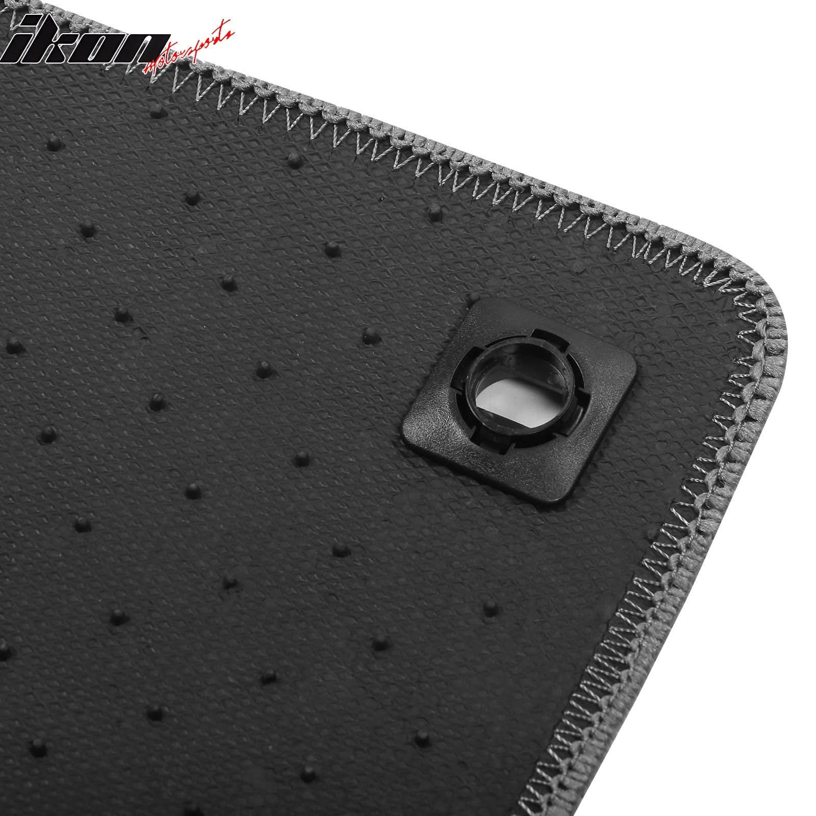 2017-2024 Honda Ridgeline OE Gray Front Rear Floor Mat Carpet Nylon - Image 5