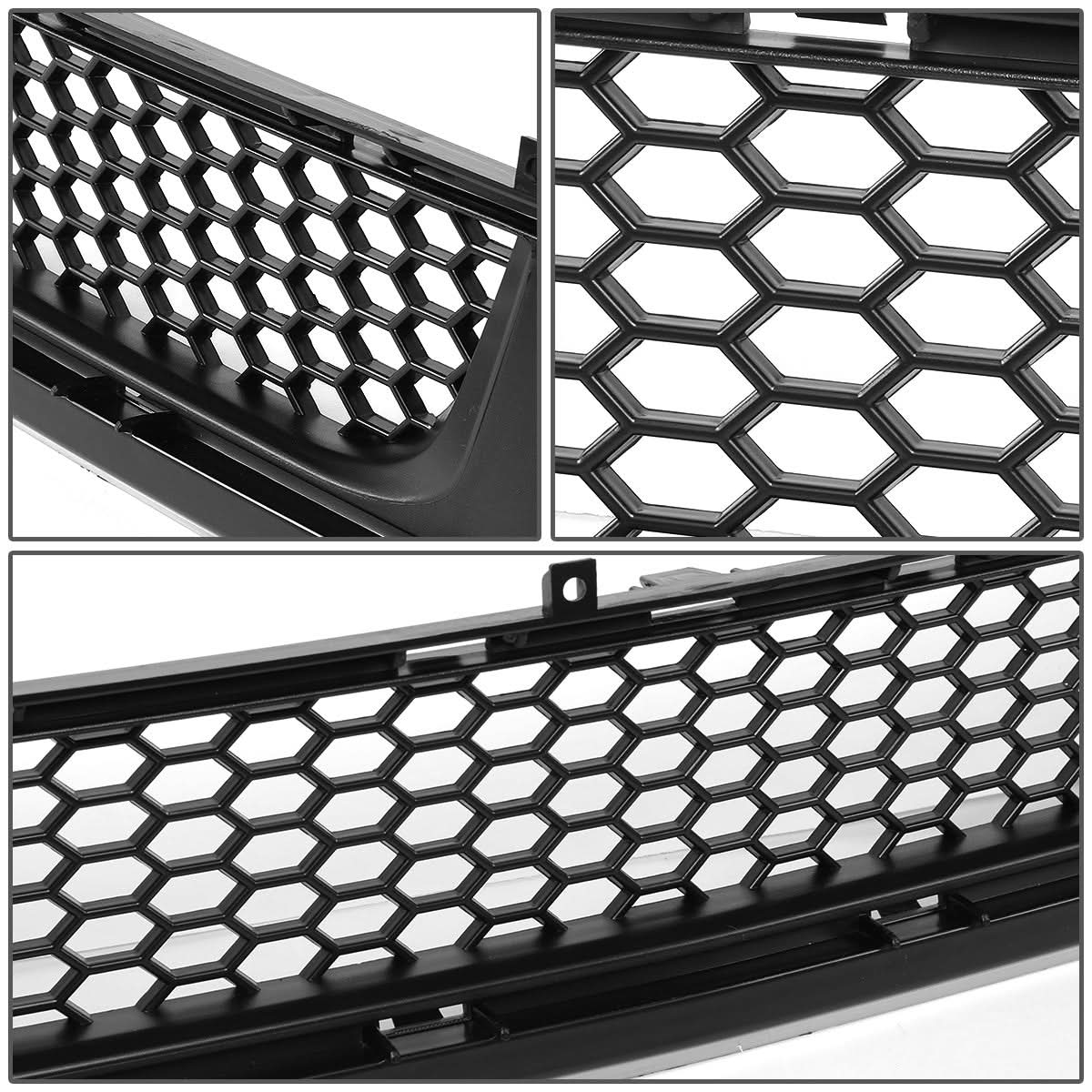 2018-2019 Ford Mustang Honeycomb Front Lower Grille with LED DRL - Image 4