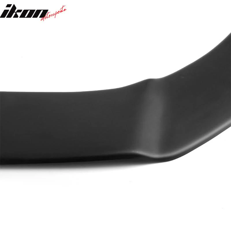 2018-2019 Toyota CHR Front Splitter Lip Matte Black PP & NEO Rods - Image 3