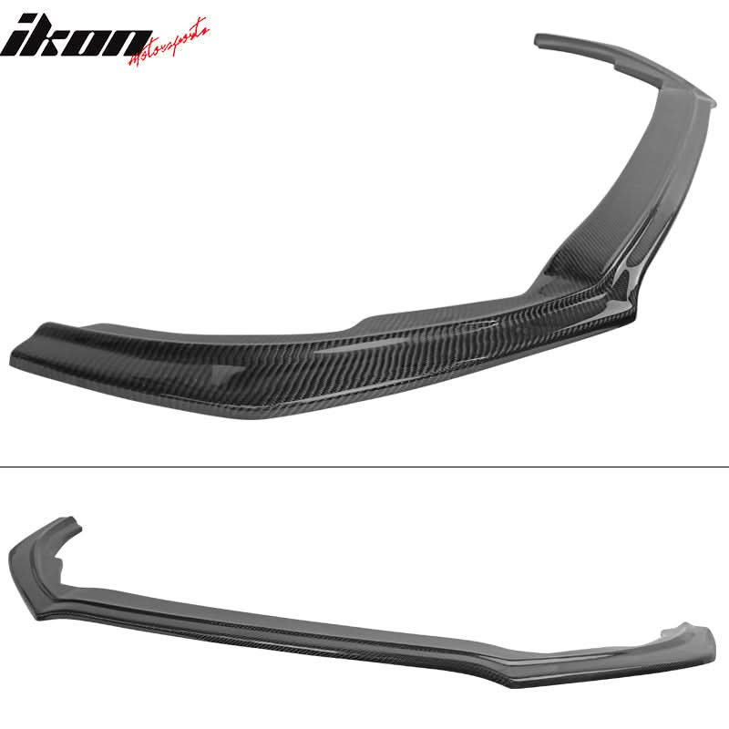 2018-2020 Ford Focus Hatchback V Front Bumper Lip - Real Carbon Fiber - Image 4