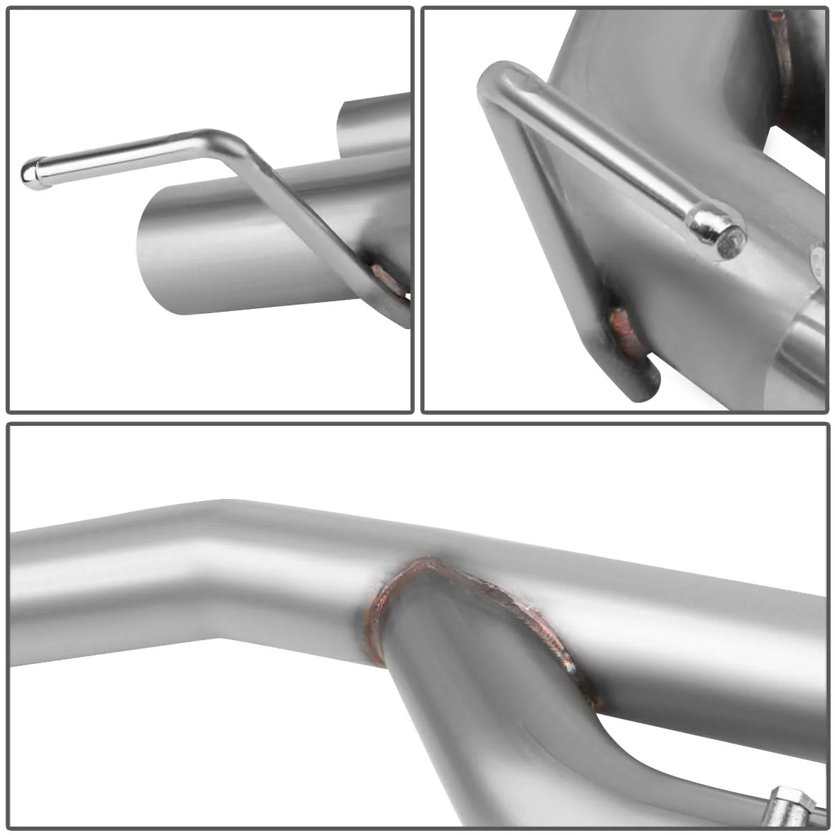 2018-2020 Ford Mustang 5.0L Axleback Exhaust Dual Rolled Tip Stainless Steel - Image 6