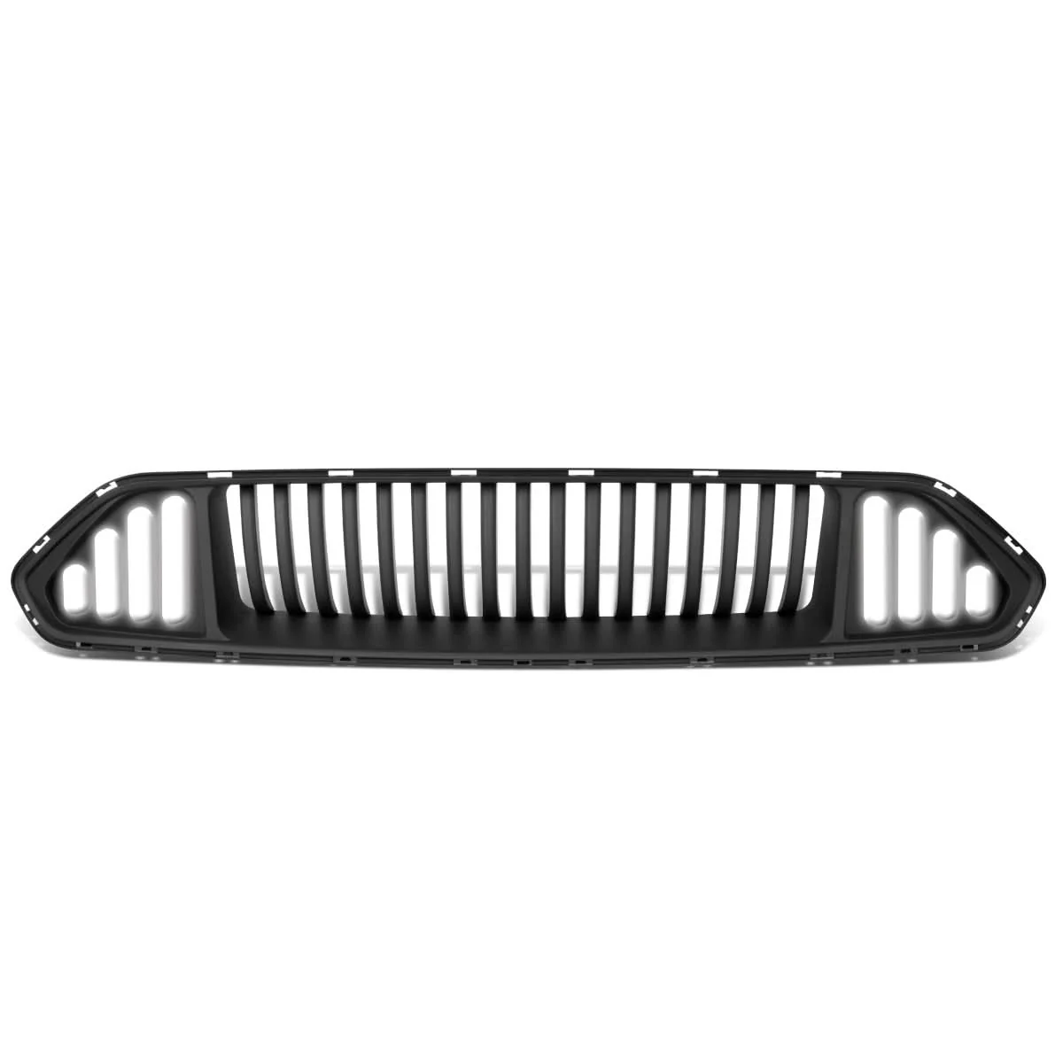 2018-2020 Ford Mustang Vertical Fence Style Front Upper Grille w/ LED DRL - Image 2