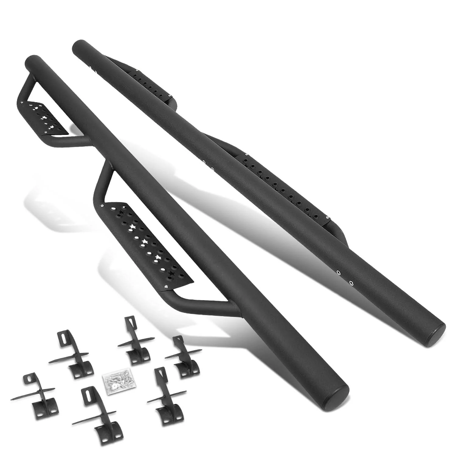 2018-2020 Jeep Wrangler JL 4-Door Drop Side Nerf Bars 4.35" - Image 2