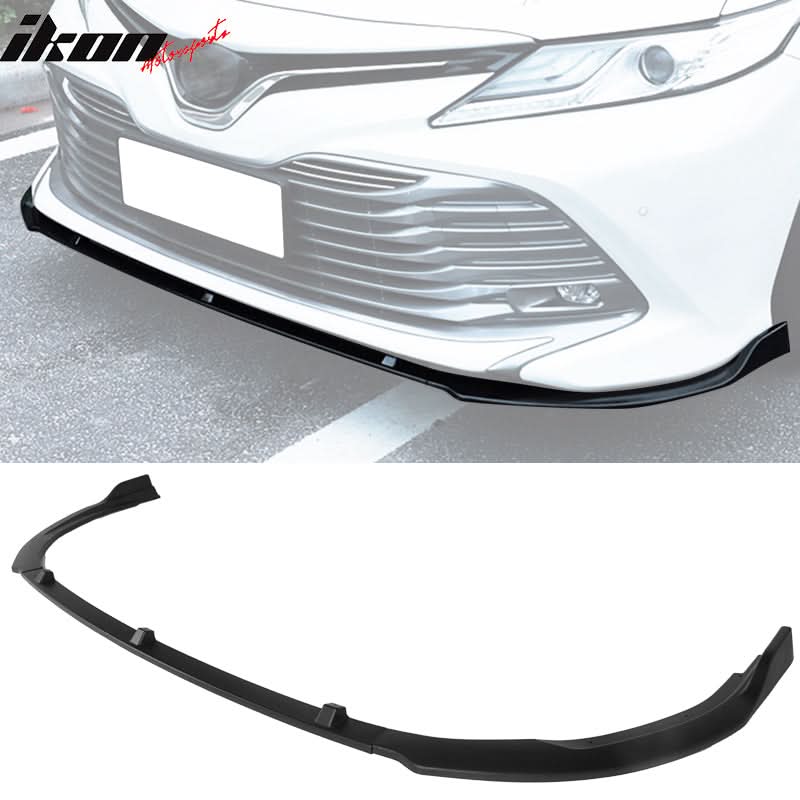 2018-2020 Toyota Camry LE Style Front Bumper Lip PP 4Dr - Image 5
