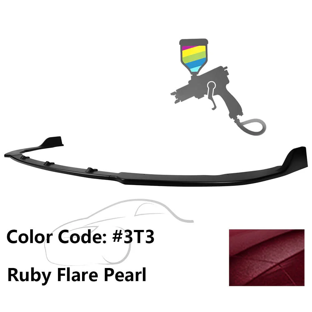 2018-2020 Toyota Camry SE Style 3PCS Front Bumper Lip PP - Image 21