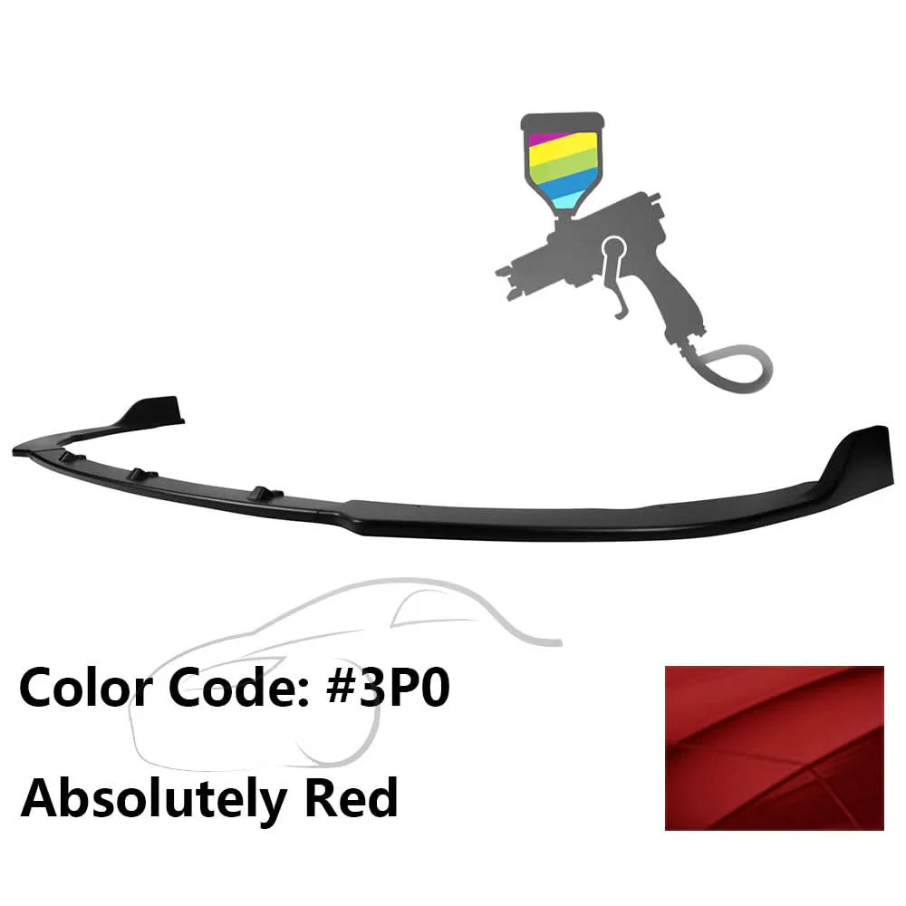2018-2020 Toyota Camry SE Style 3PCS Front Bumper Lip PP - Image 24