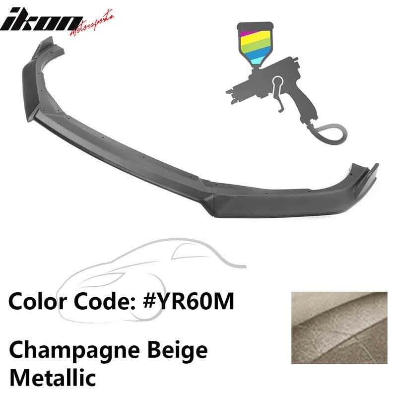 2018-2021 Honda Accord 10th IKON V3 Front Bumper Lip PP - Image 75