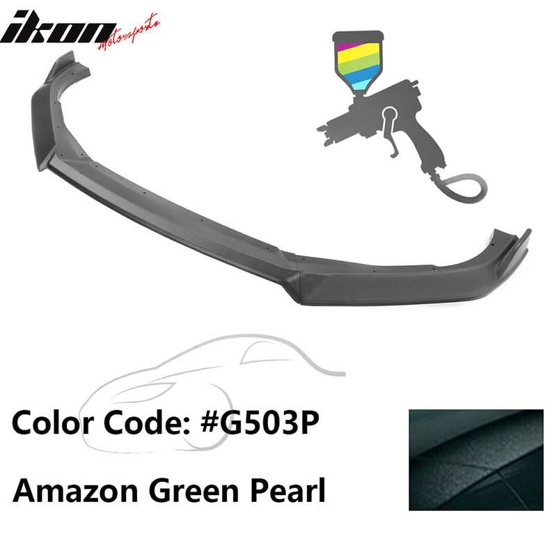 2018-2021 Honda Accord 10th IKON V3 Front Bumper Lip PP - Image 91