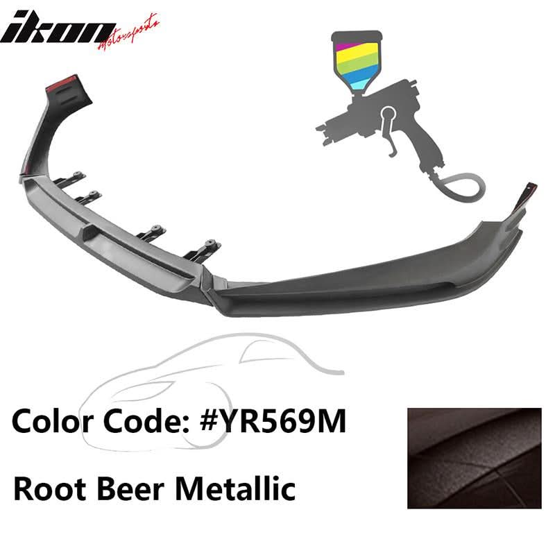 2018-2021 Honda Accord 3PC Front Bumper Lip PP - Image 42