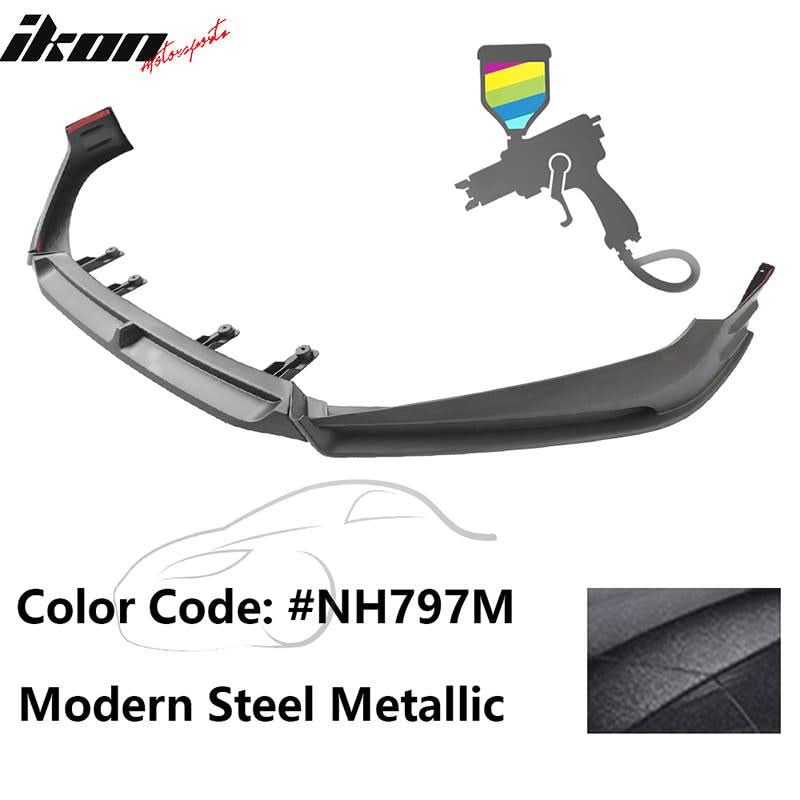 2018-2021 Honda Accord 3PC Front Bumper Lip PP - Image 5