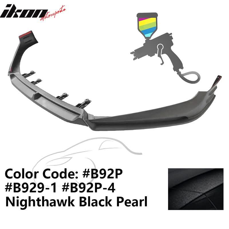 2018-2021 Honda Accord 3PC Front Bumper Lip PP - Image 64