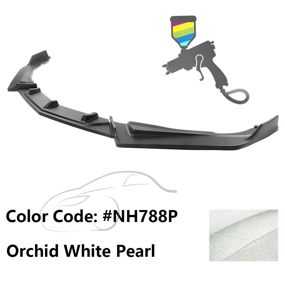2018-2021 Honda Accord IKON V2 Style Front Bumper Lip PP - Image 42