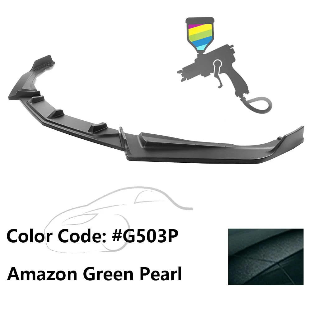 2018-2021 Honda Accord IKON V2 Style Front Bumper Lip PP - Image 89