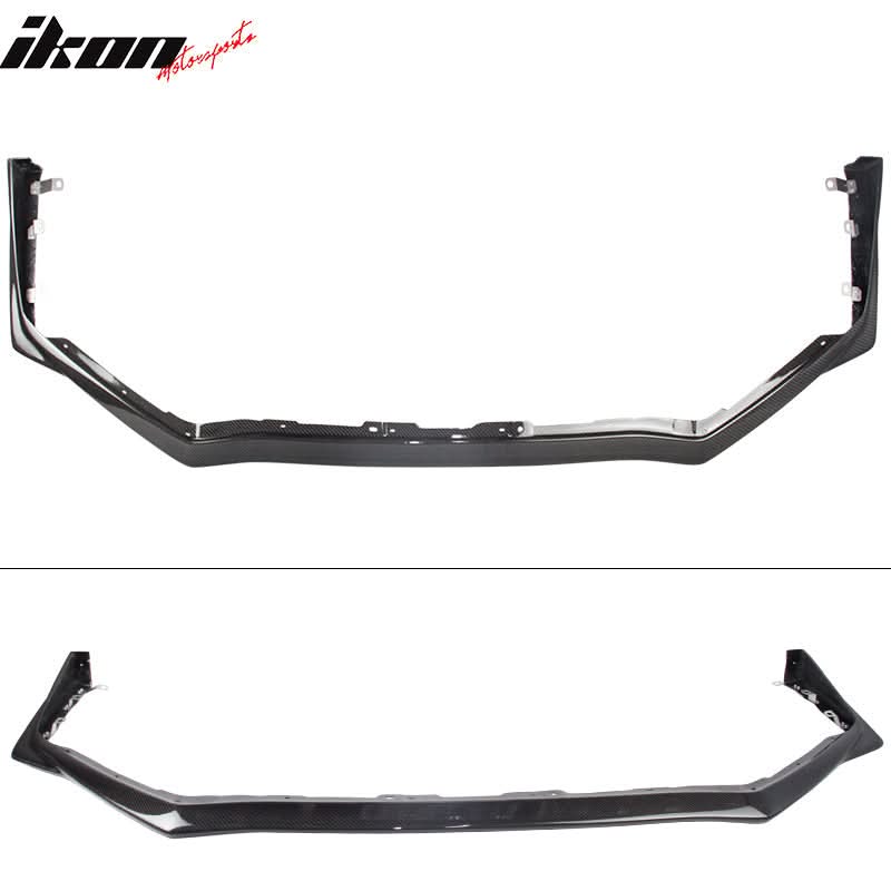 2018-2021 Subaru WRX STI Sedan Front Bumper Lip Carbon Fiber - Image 3