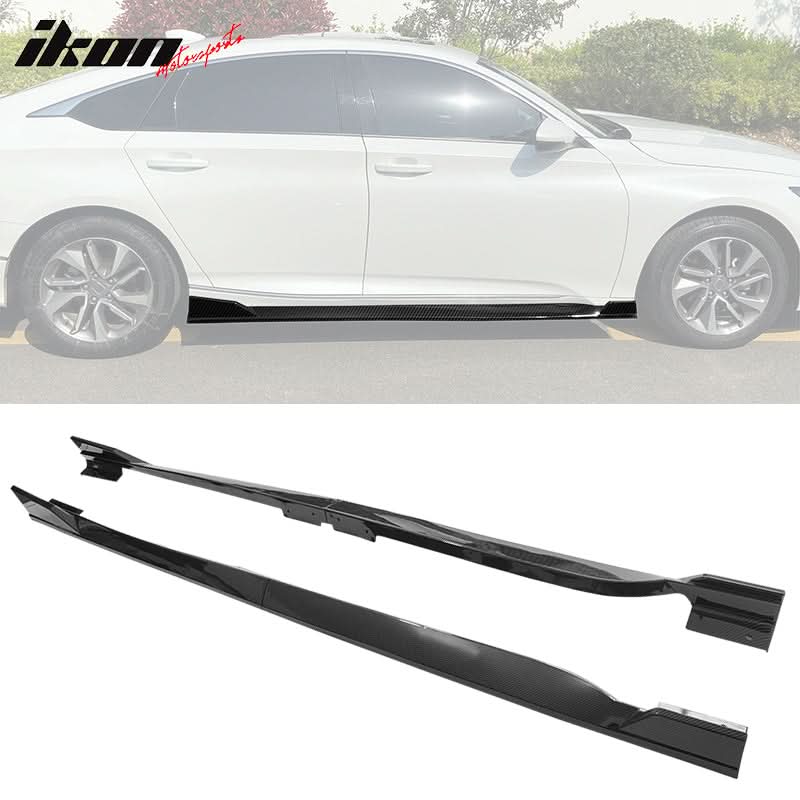 2018-2022 Honda Accord 4PC Side Skirts Extension Rocker PP - Image 8