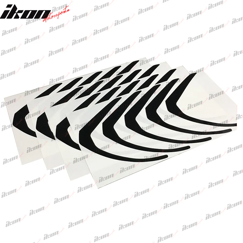 2018-2022 Honda Accord Sedan CF Sport Wheel Chrome Delete Vinyl Kit - Image 2