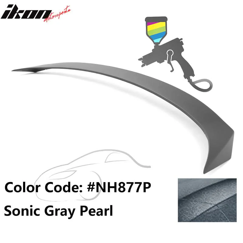 2018-2022 Honda Accord V2 Style Trunk Spoiler ABS - Image 25