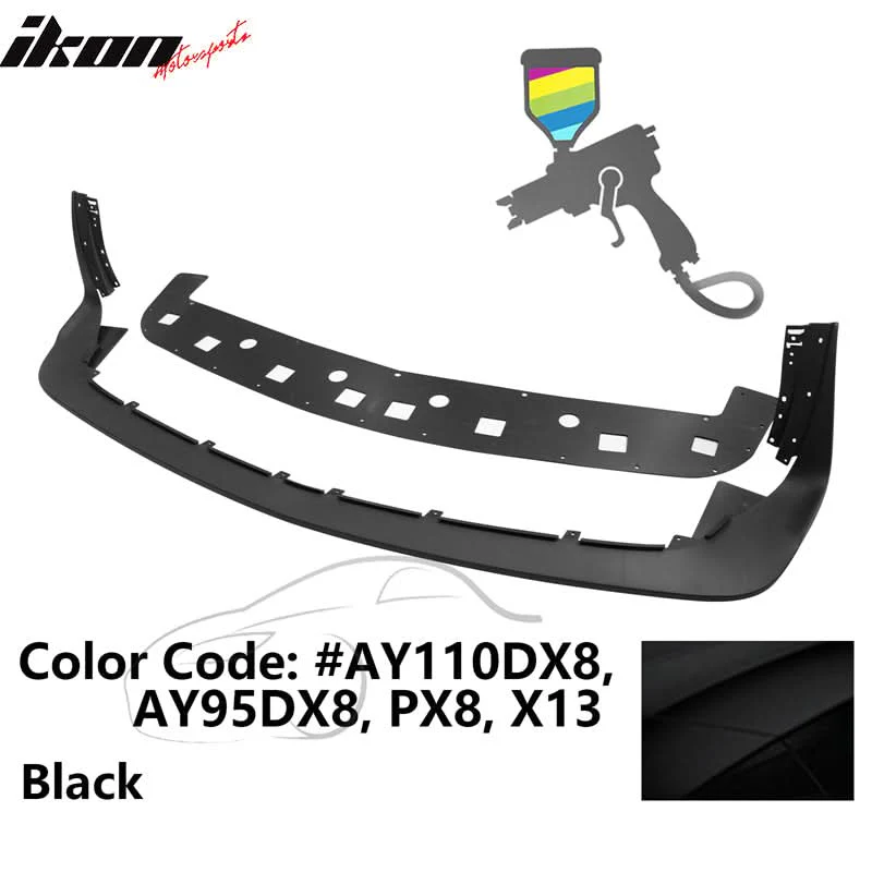 2018-2023 Dodge Challenger Demon Painted Front Bumper Lip PP - Image 9