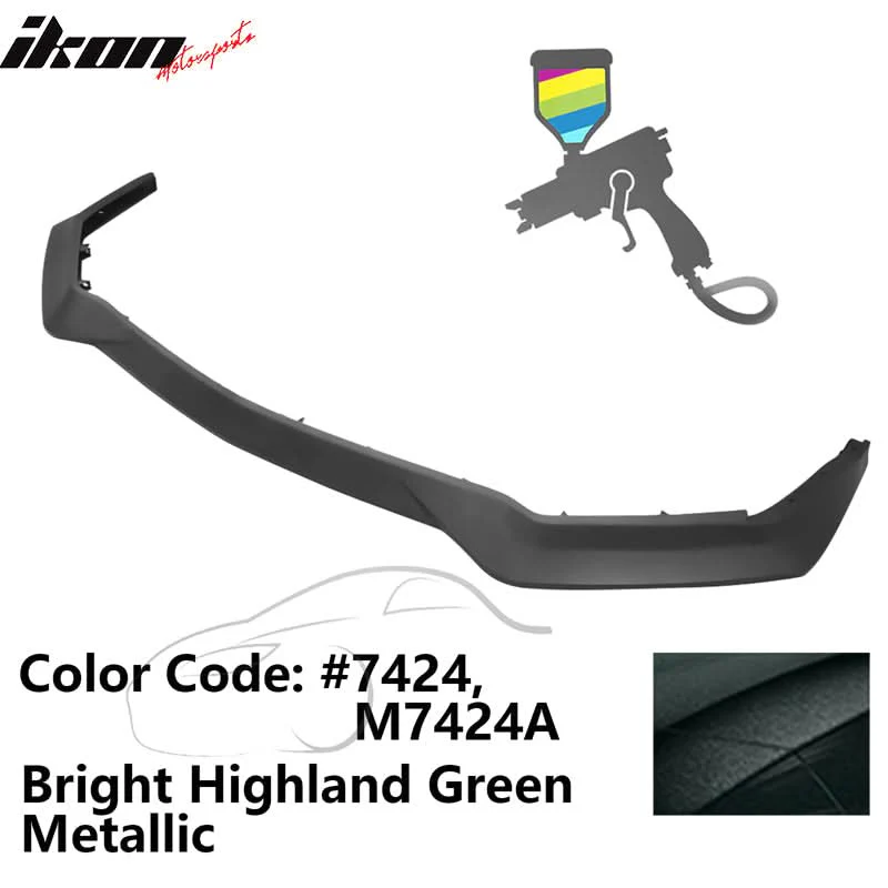 2018-2023 Ford Mustang GT R Spec Style Front Bumper Lip Splitter PP - Image 27