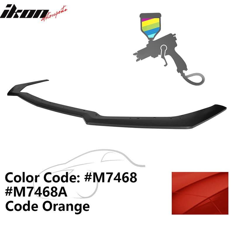 2018-2023 Ford Mustang GT Style Front Bumper Lip PP - Image 41