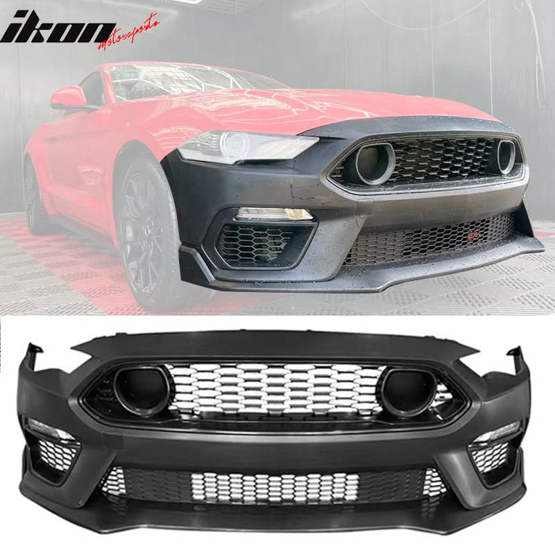 2018-2023 Ford Mustang Mach 1 Front Bumper Cover 2024 Headlights PP - Image 2