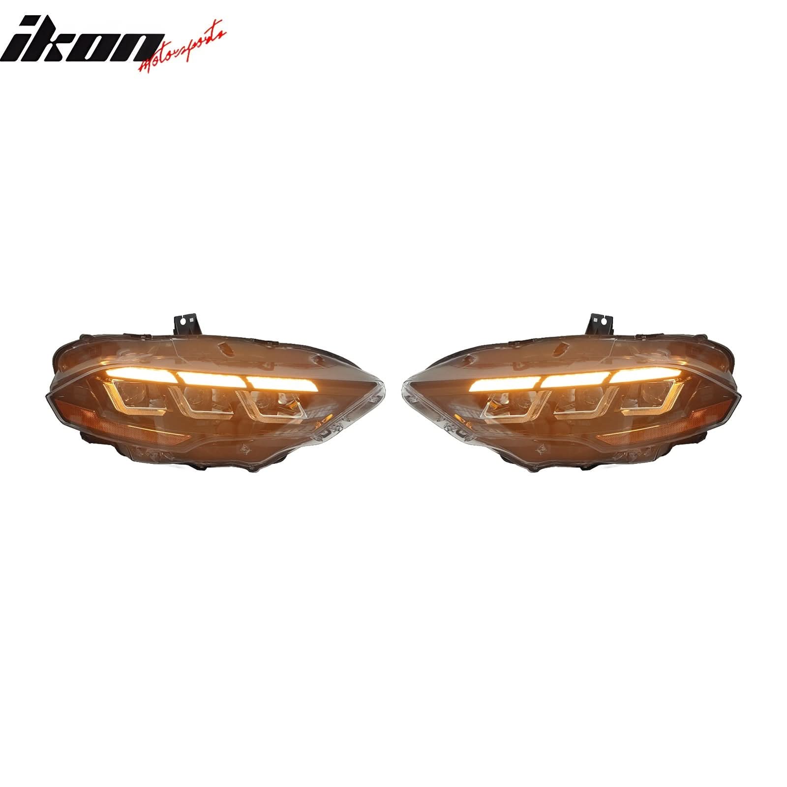 2018-2023 Ford Mustang Mach 1 Front Bumper Cover 24+ Headlights W/ Lip - Image 12