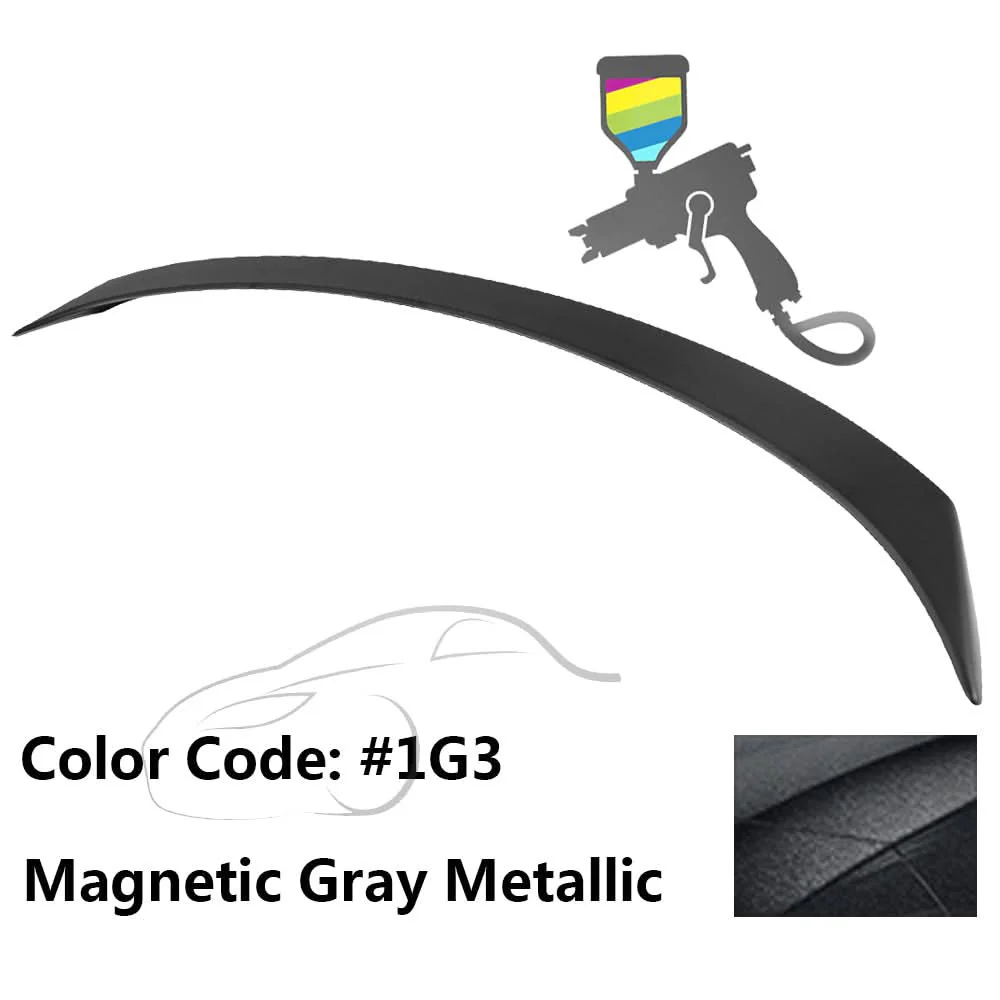 2018-2023 Toyota Camry Flush Mount painted Rear Trunk Wing Spoiler - Image 10