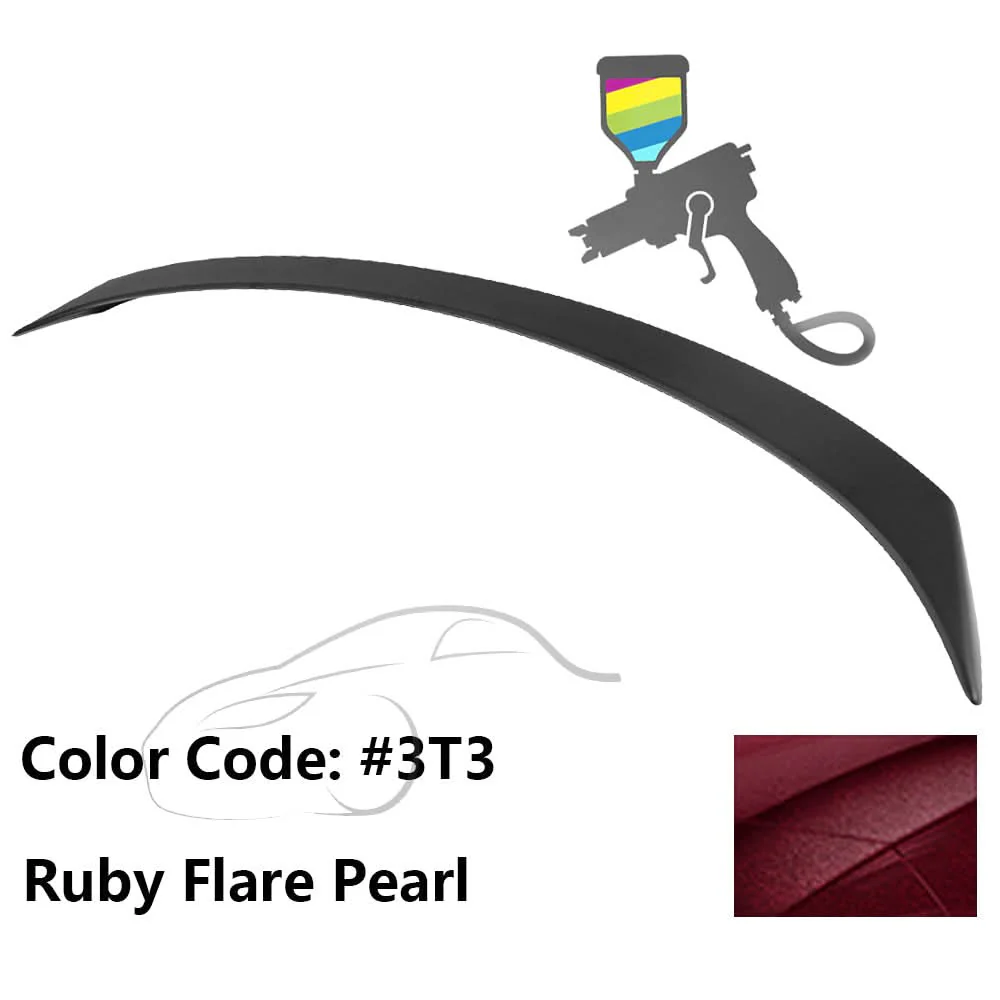 2018-2023 Toyota Camry Flush Mount painted Rear Trunk Wing Spoiler - Image 16