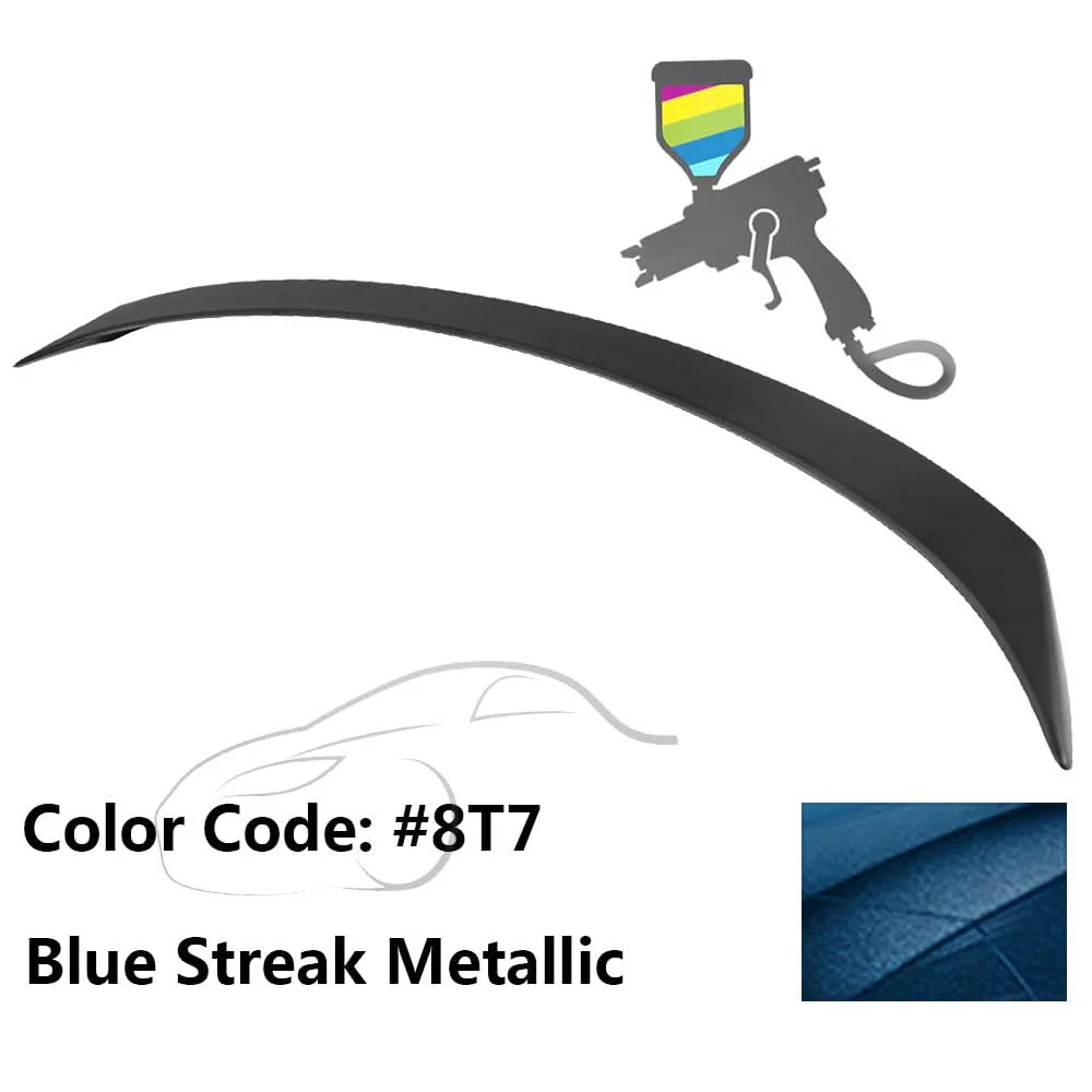 2018-2023 Toyota Camry Flush Mount painted Rear Trunk Wing Spoiler - Image 21