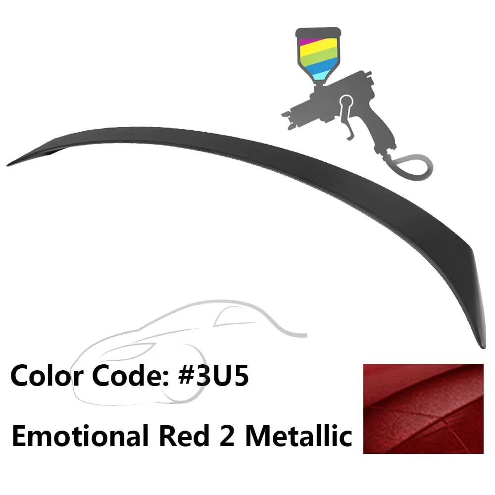 2018-2023 Toyota Camry Flush Mount painted Rear Trunk Wing Spoiler - Image 26