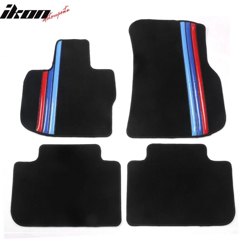 2018-2024 BMW G01 X3 G02 X4 Floor Mats Nylon Front Rear Row Carpet 4PC - Image 16