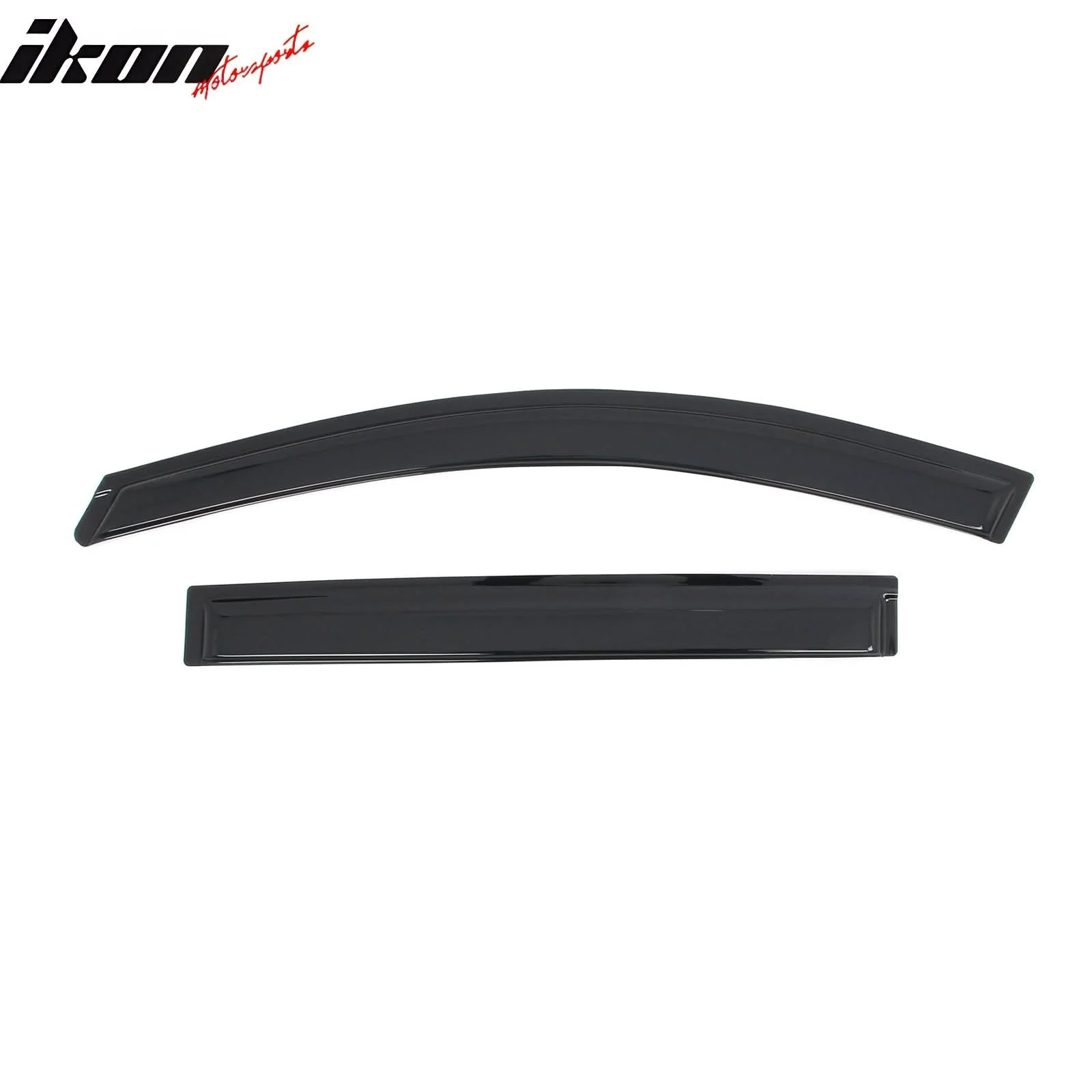 2018-2024 GMC Terrain 4PCS Tape on Window Visors Vent Rain Sun Guards - Image 5