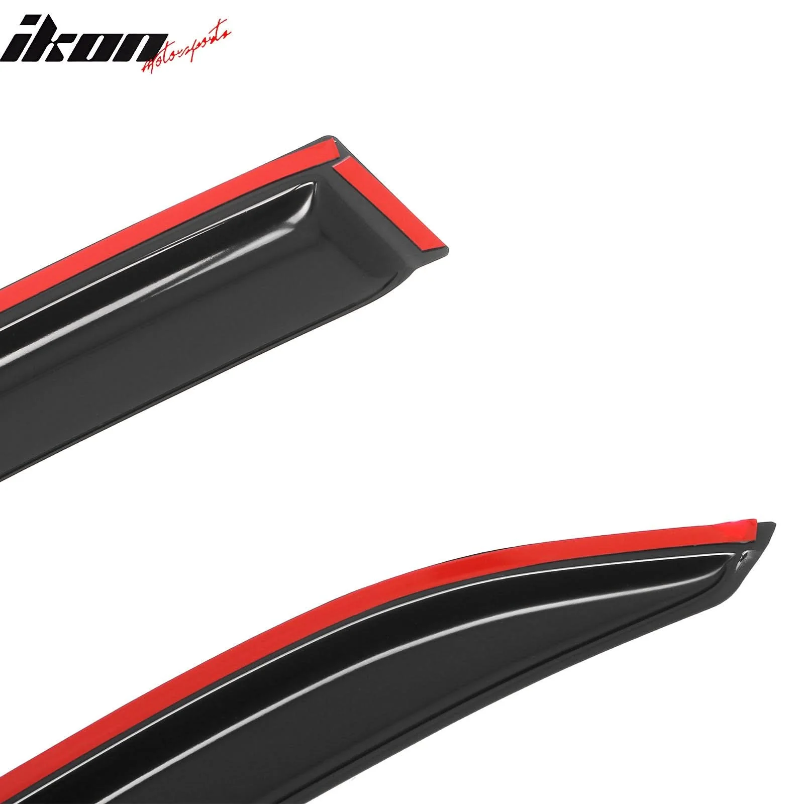 2018-2024 Toyota Camry 4PCS Tape on Window Visors Vent Rain Sun Guards - Image 8