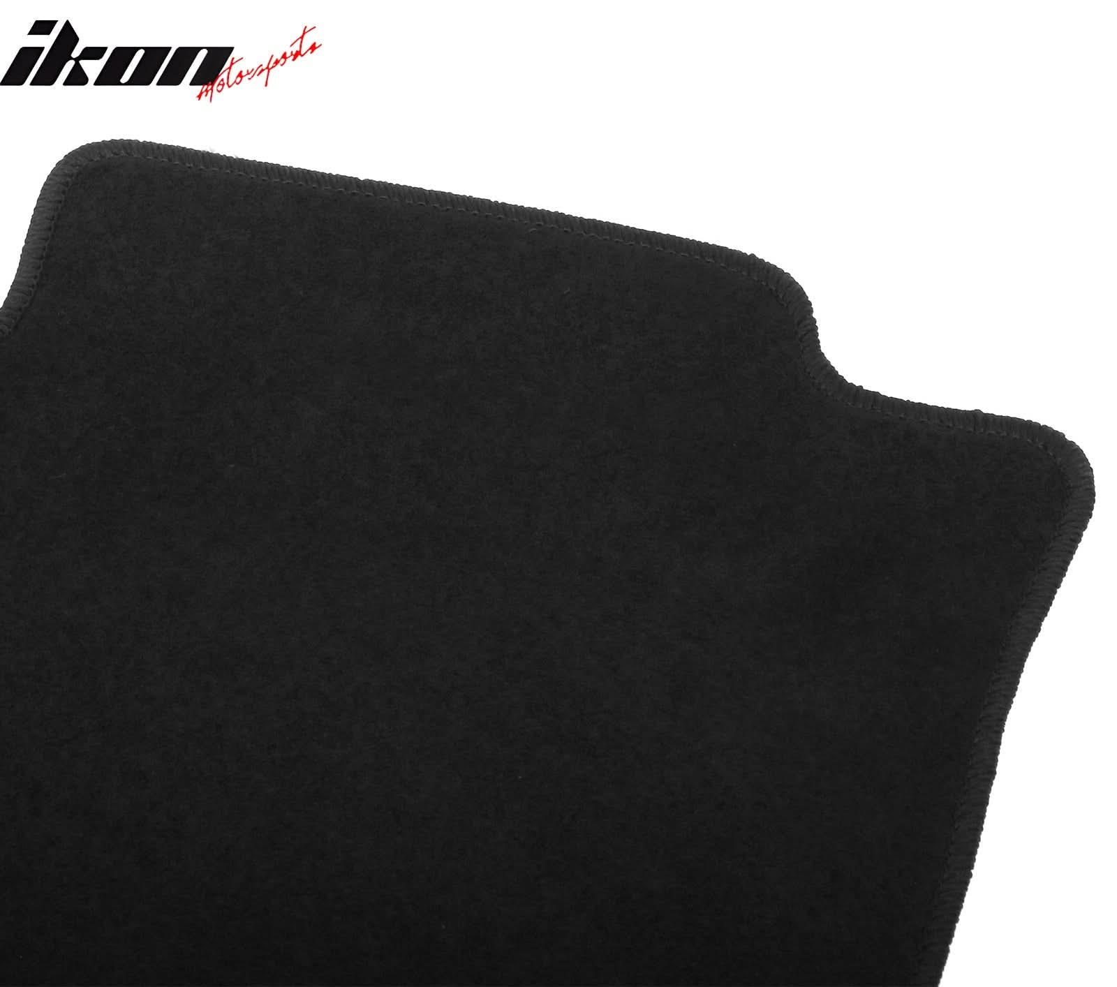 2018-2025 Nissan LEAF OE Black Front Rear Floor Mats Carpets Nylon - Image 6