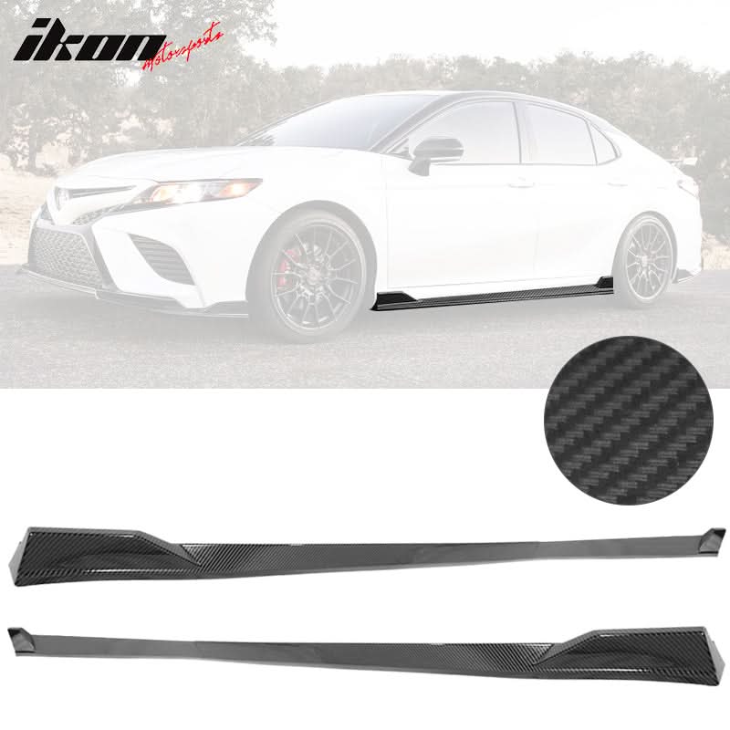 2018-24 Toyota Camry SE XSE Models TRD Style Side Skirts Rocker Panel - Image 12