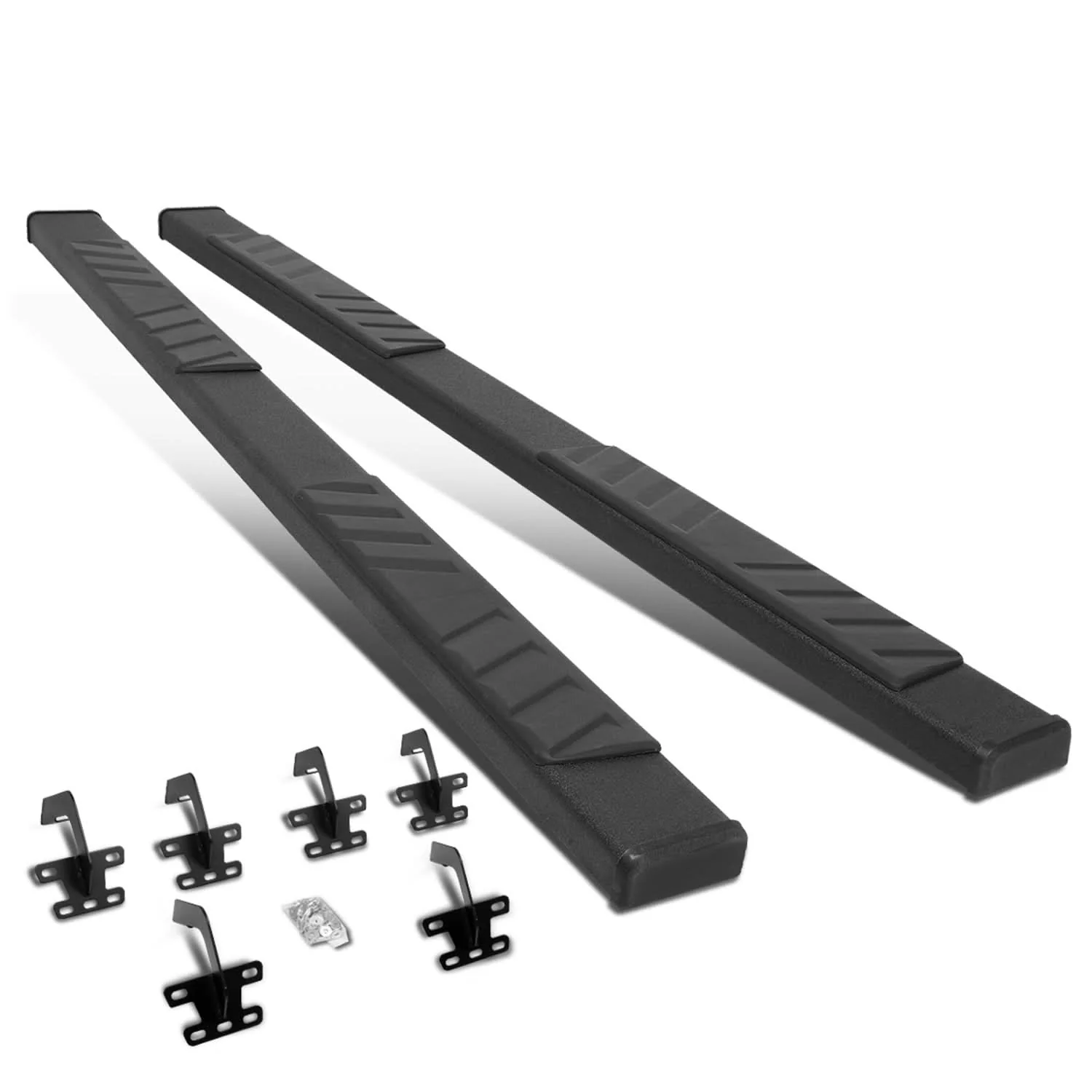 2019-2020 Dodge Ram 1500 Crew Cab 5" Nerf Bars - Black - Image 2