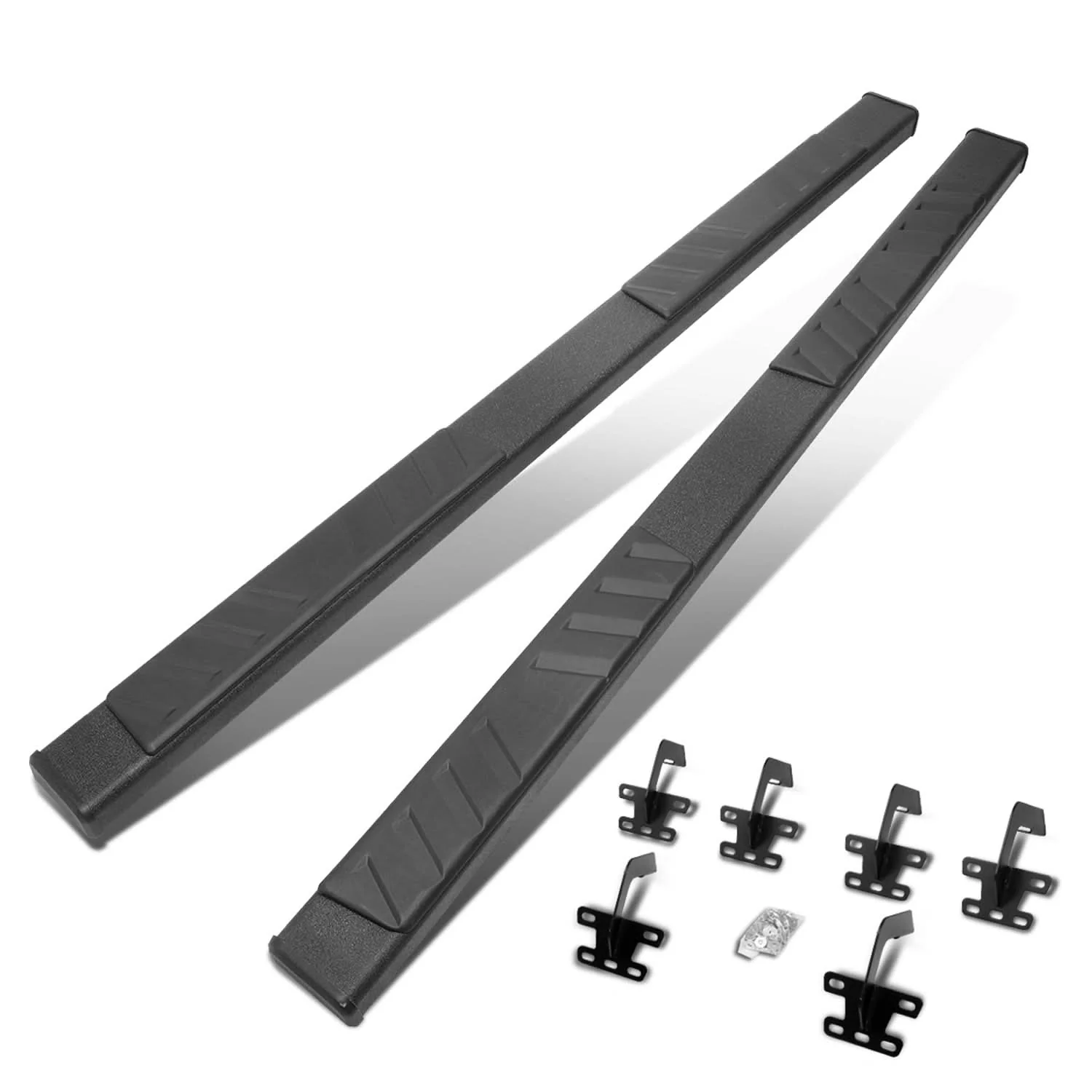 2019-2020 Dodge Ram 1500 Crew Cab 5" Nerf Bars - Black - Image 3