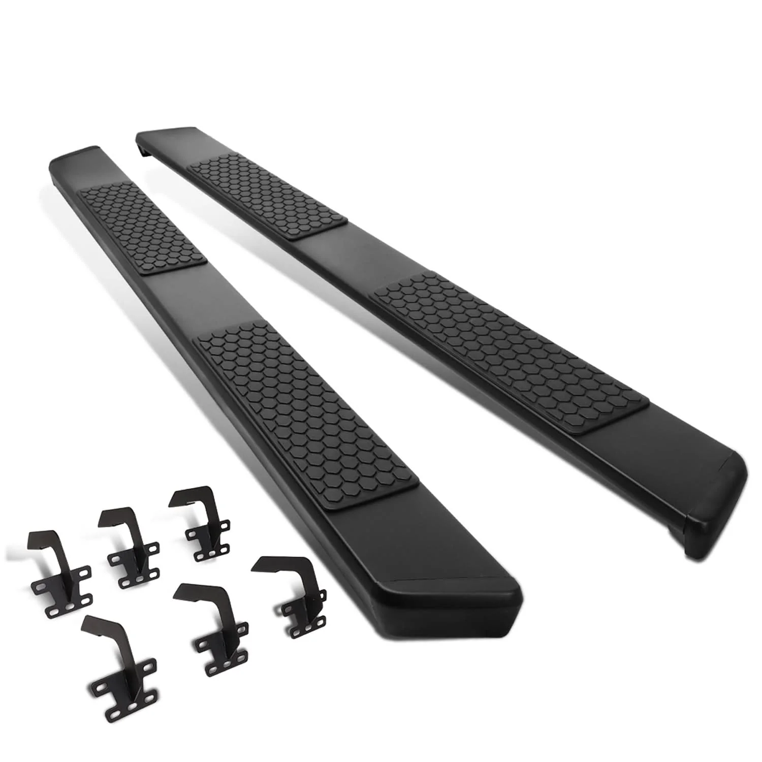 2019-2020 Dodge Ram 1500 Crew Cab 6" Nerf Bars - Black - Image 2