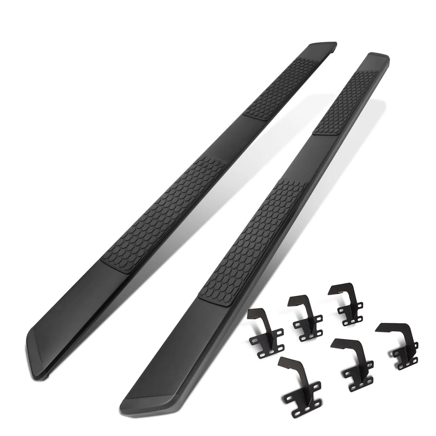 2019-2020 Dodge Ram 1500 Crew Cab 6" Nerf Bars - Black - Image 3