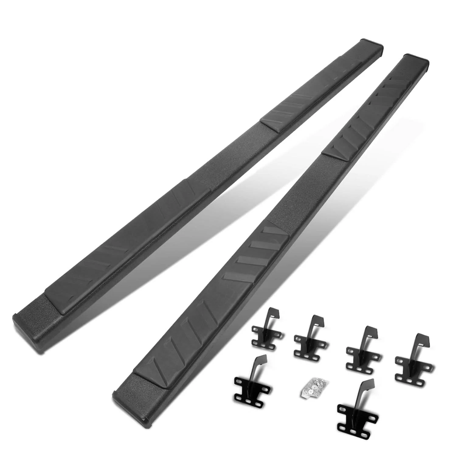 2019-2020 Dodge Ram 1500 Extended Cab 5" Nerf Bars Black - Image 3
