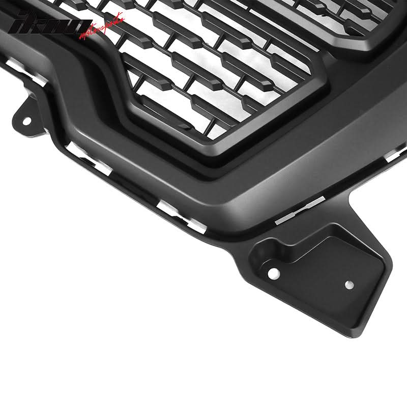2019-2021 GMC Sierra 1500 Base SLE SLT Elevation Denali Hood Grille - Image 3
