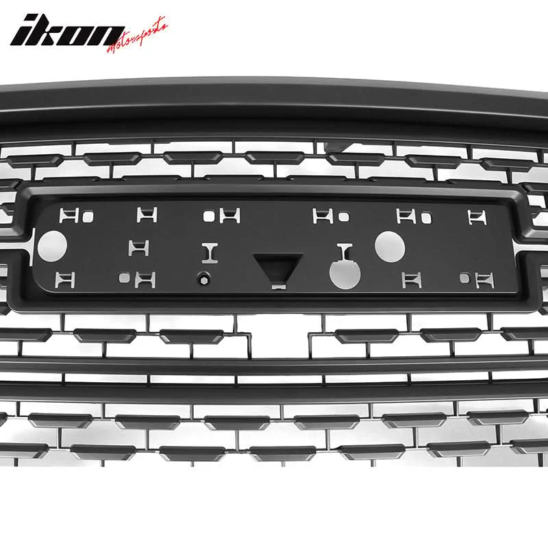 2019-2021 GMC Sierra 1500 Base SLE SLT Elevation Denali Hood Grille - Image 5