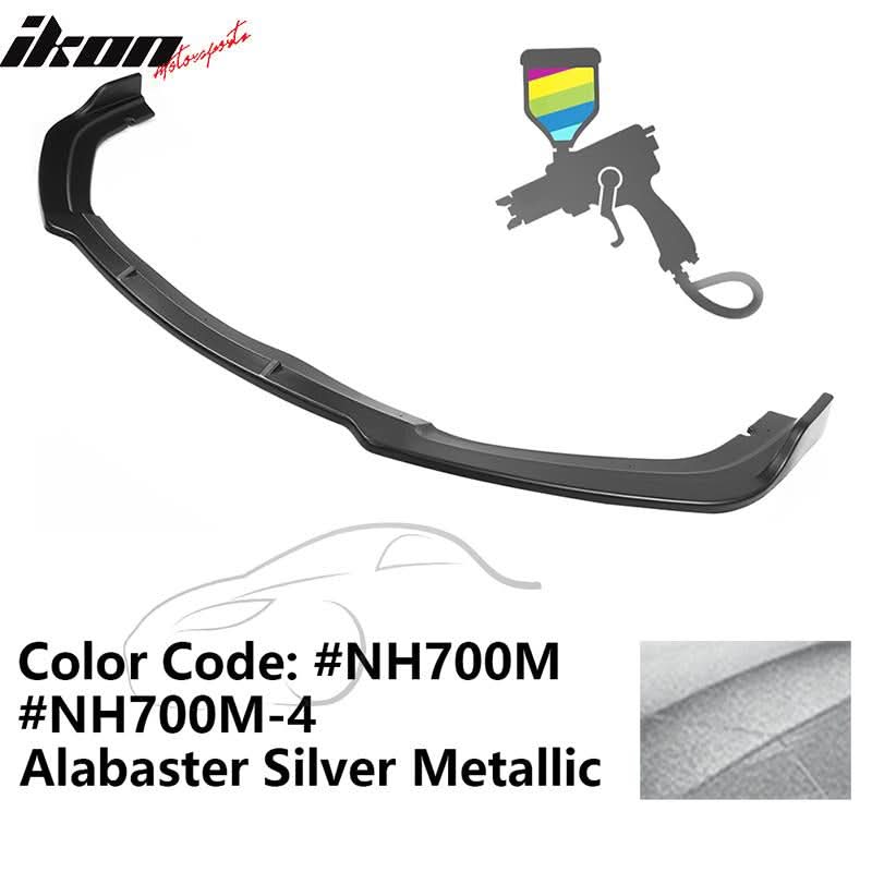 2019-2021 Honda Civic IKON V4 Style Front Bumper Lip Chin Spoiler 1PC - Image 15